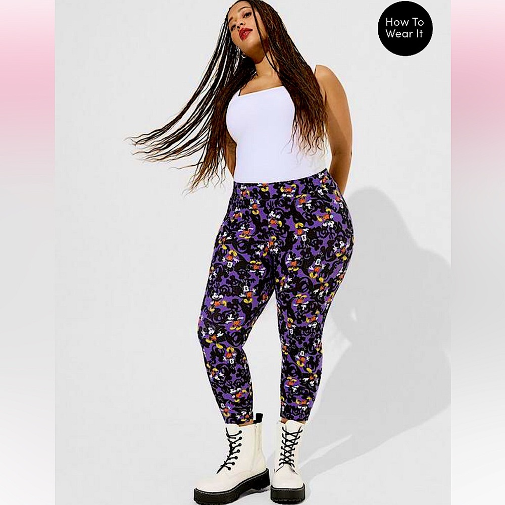 Disney’s Mickey Mouse 🐭 Halloween 🎃 themed leggings size 3X by Torrid